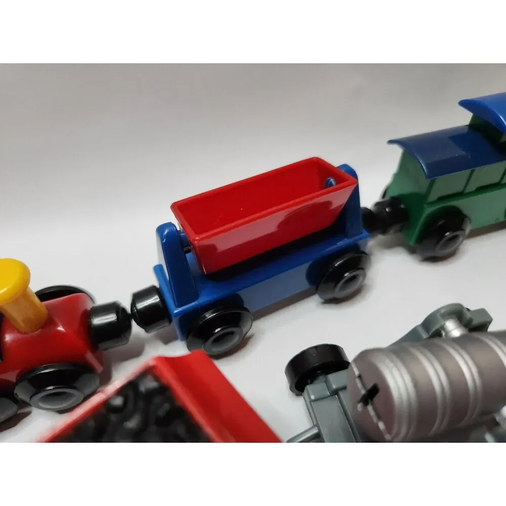 Mixed Train & Vehicle Lot – Engines, Cars, Coal Cars, Cannons